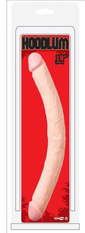 Hoodlum 19" Double Dong Flesh - Realistic Dildos