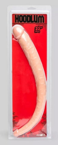 Hoodlum 22 Inch Double Dong - Flesh - Realistic Dildos