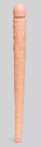 Hoodlum 22 Inch Double Dong - Flesh - Realistic Dildos