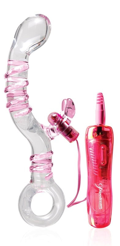 Pipedream Icicles No 16 - 10 Functions Glass Rabbit Vibrator - Rabbit Vibrators
