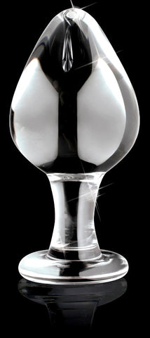 Pipedream Icicles No 25 Hand Blown Glass Butt Plug - Glass Sex Toys