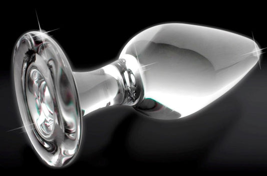 Pipedream Icicles No 26 Luxury Glass Anal Plug - Glass Sex Toys