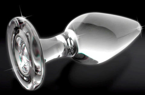 Pipedream Icicles No 26 Luxury Glass Anal Plug - Glass Sex Toys