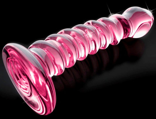 Pipedream Icicles No 28 Hand Blown Glass Anal Dildo - Glass Sex Toys