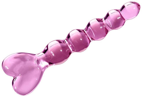 Pipedream Icicles No 43 Luxury Glass Anal Beads - Glass Sex Toys