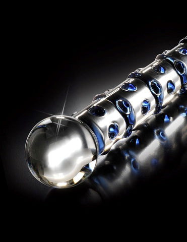 Pipedream Icicles No 50 Elegant Glass Dong - Glass Sex Toys