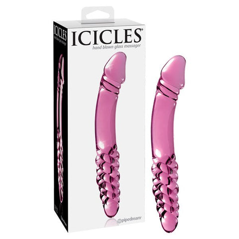 Pipedream Icicles No 57 Realistic Glass Dildo - Glass Sex Toys