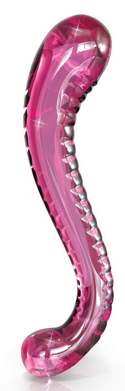 Pipedream Icicles No 69 Double Ended Glass Dildo - Glass Sex Toys