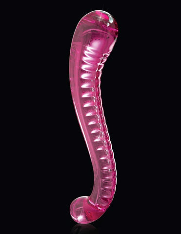 Pipedream Icicles No 69 Double Ended Glass Dildo - Glass Sex Toys