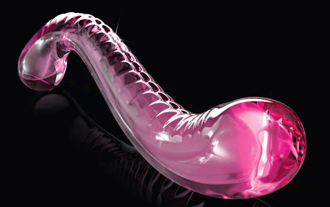 Pipedream Icicles No 69 Double Ended Glass Dildo - Glass Sex Toys