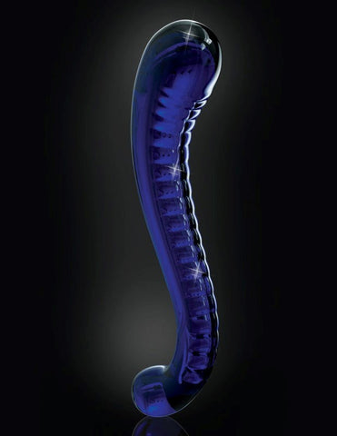 Pipedream Icicles No 70 Hand Blown Glass G Spot Dildo - Glass Sex Toys