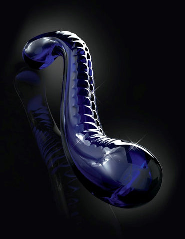 Pipedream Icicles No 70 Hand Blown Glass G Spot Dildo - Glass Sex Toys