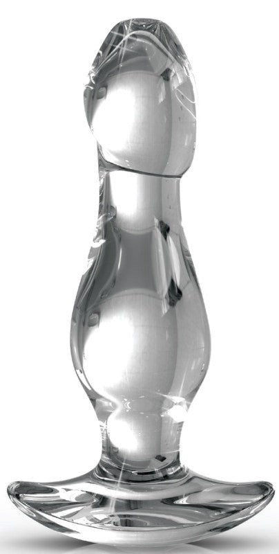 Pipedream Icicles No 72 Luxury Glass Butt Plug - Glass Sex Toys