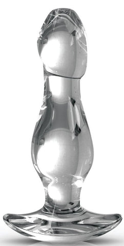 Pipedream Icicles No 72 Luxury Glass Butt Plug - Glass Sex Toys