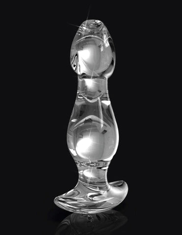 Pipedream Icicles No 72 Luxury Glass Butt Plug - Glass Sex Toys