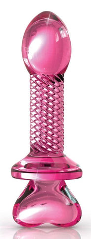 Pipedream Icicles No 82 Hand Blow Gnass Anal Plug - Glass Sex Toys