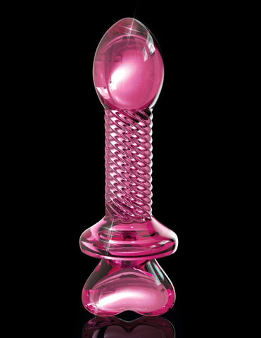 Pipedream Icicles No 82 Hand Blow Gnass Anal Plug - Glass Sex Toys