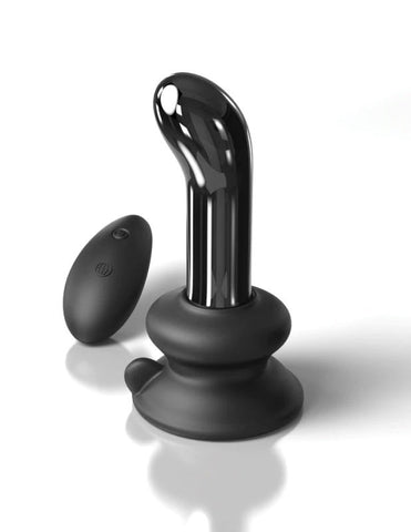 Pipedream Icicles No 84 Remote Control Anal Massager - Glass Sex Toys