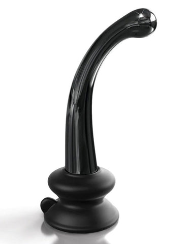 Pipedream Icicles No. 87 Glass Suction Cup G Spot Wand - Glass Sex Toys