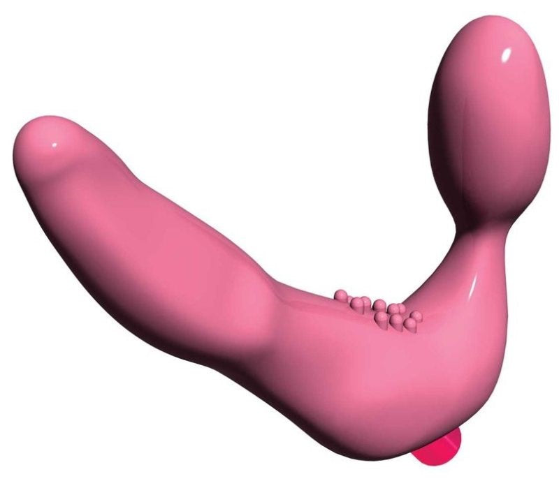 Infinity Strapless Strap-On Pink - - Strap On Sextoys