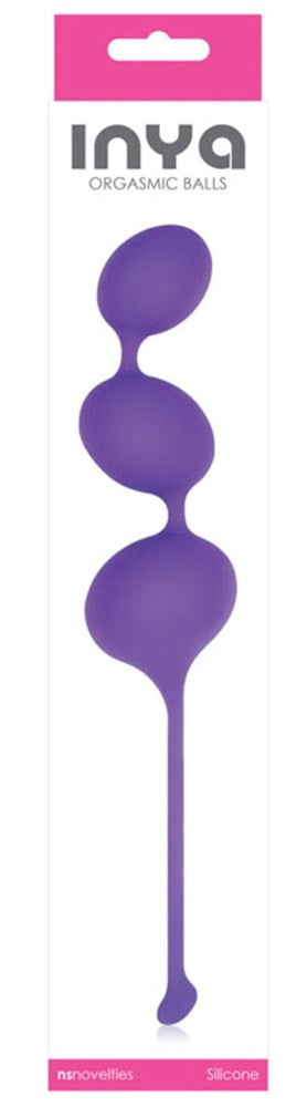 Inya Orgasmic Balls Purple - - Personal Massagers