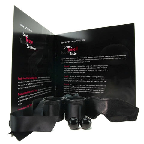 Jimmyjane A Darker Shade Of Sexy Fetish Play Sex Kit - Cuffs and Restraints
