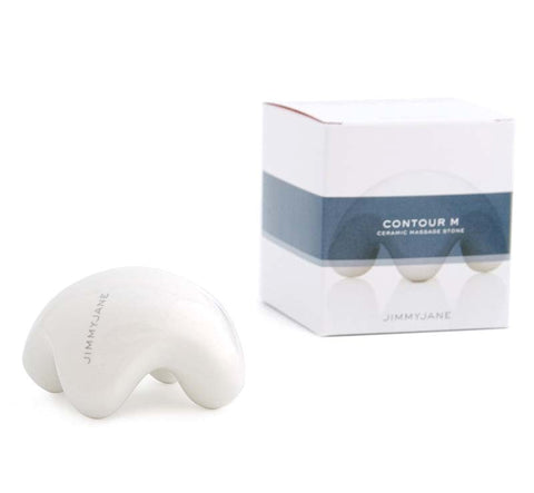 Jimmyjane Contour M Ceramic Massage Stone - Sex Toys For Couples