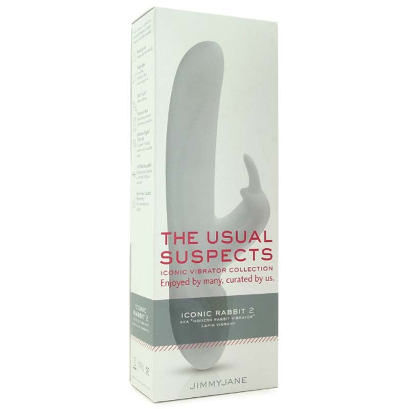 JimmyJane Iconic Rabbit 2 Rechargeable Vibrator - Rabbit Vibrators