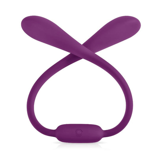 Jimmyjane Live Sexy Ascend 7 Purple Silicone Massager - Personal Massagers