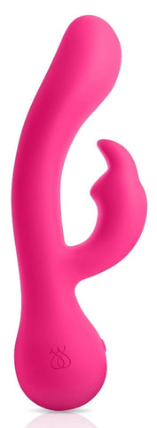 Jimmyjane Waterproof Flexible Rabbit Vibrator Ruby - Rabbit Vibrators