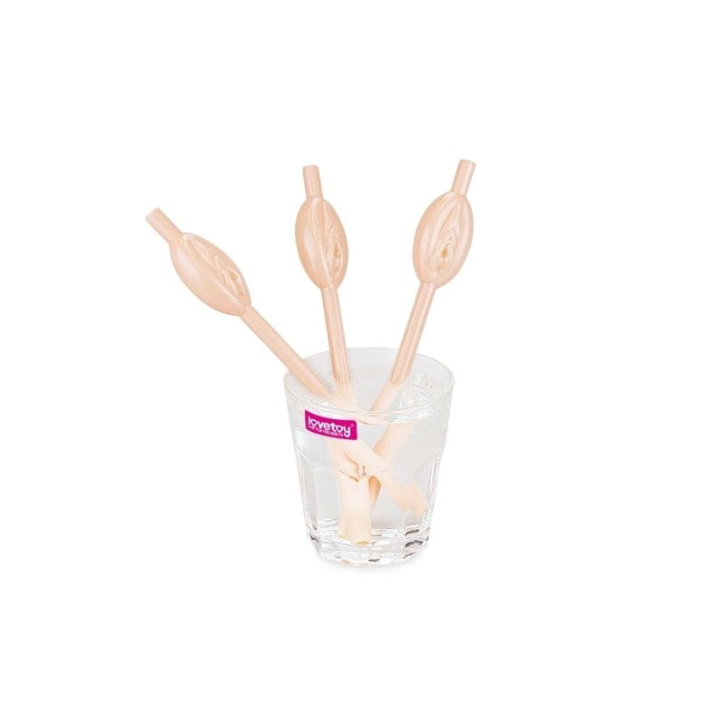 Jokes + Parties Original Pussy Straws - 9 Pack - Bachelorette and Bucks