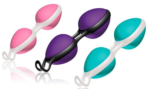 Discreet Pelvic Fitness - JoyDivision Joyballs Secret Kegel Exerciser in Green - Love Eggs and Kegel Exercisers