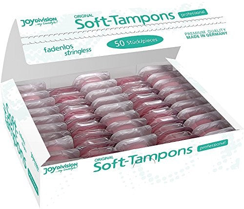 JoyDivision Soft Tampons Normal Professional 50 Pack - Vibrator Accessories