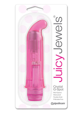 Pipedream Juicy Jewels Crystal G-Spot Personal Massager - Waterproof Vibrators