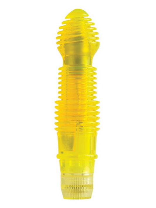 Pipedream Juicy Jewels Lemon Sapphire G-Spot Vibrator - Waterproof Vibrators