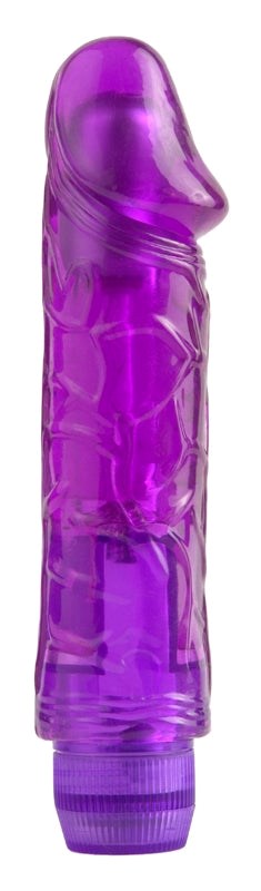 Pipedream Juicy Jewels Plum Pleaser Vibrating Dildo - G-Spot Vibrators