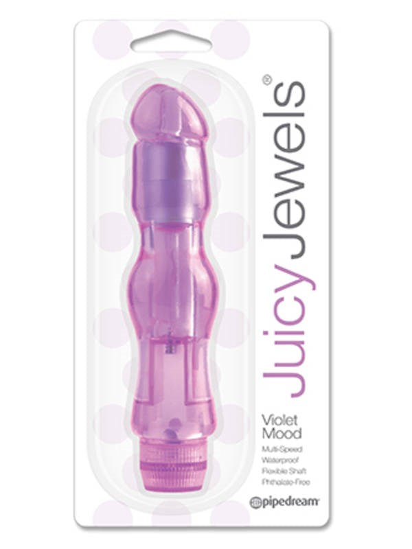 Pipedream Juicy Jewels Violet Mood Adult Massager - Waterproof Vibrators