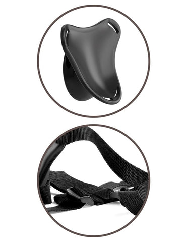 King Cock Elite Beginners Silicone Body Dock Strap-On Kit - Realistic Dildos