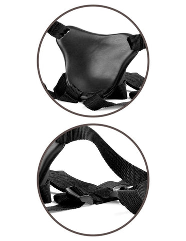 King Cock Elite Comfy Silicone Body Dock Strap On Kit - Realistic Dildos