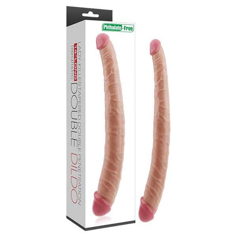 King Sized Lady-Killer Double Dildo - 14 Inch - Realistic Dildos