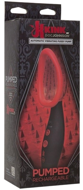 Kink Pumped Rechargeable Pussy Pump - Luxury Sex Toys