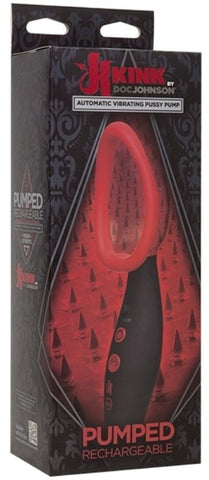 Kink Pumped Rechargeable Pussy Pump - Luxury Sex Toys