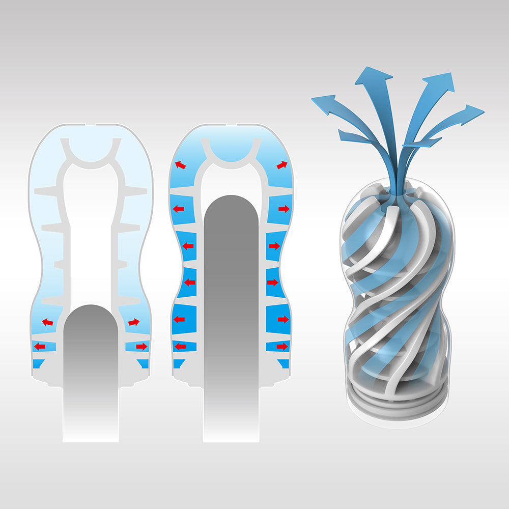 TENGA Air Flow Cushion Design Male Masturbation Cup - - Masturbators and Strokers
