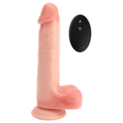La Viva Ozzy Remote Control Rechargeable Realistic Dildo - Vibrating Dildos