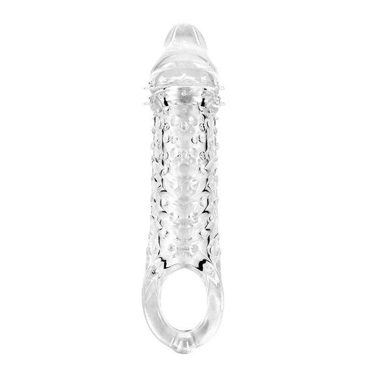 Adam & Eve ADAMS CRYSTAL Penis Extender Sleeve - Penis Sleeves and Extenders
