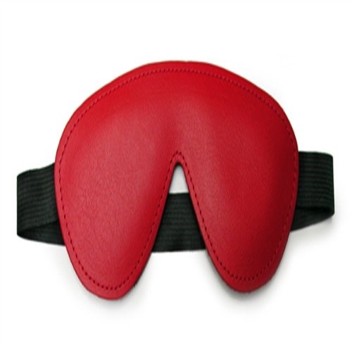 KinkLab Bondage Padded Leather Blindfold - Masks And Blindfolds