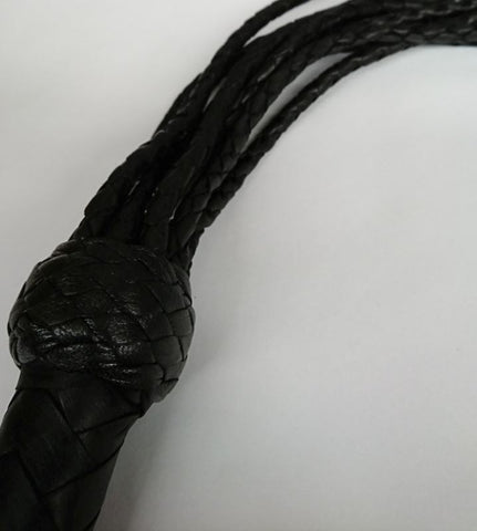 Kitten Leather Flogger with Nine Tail - Whips And Crops