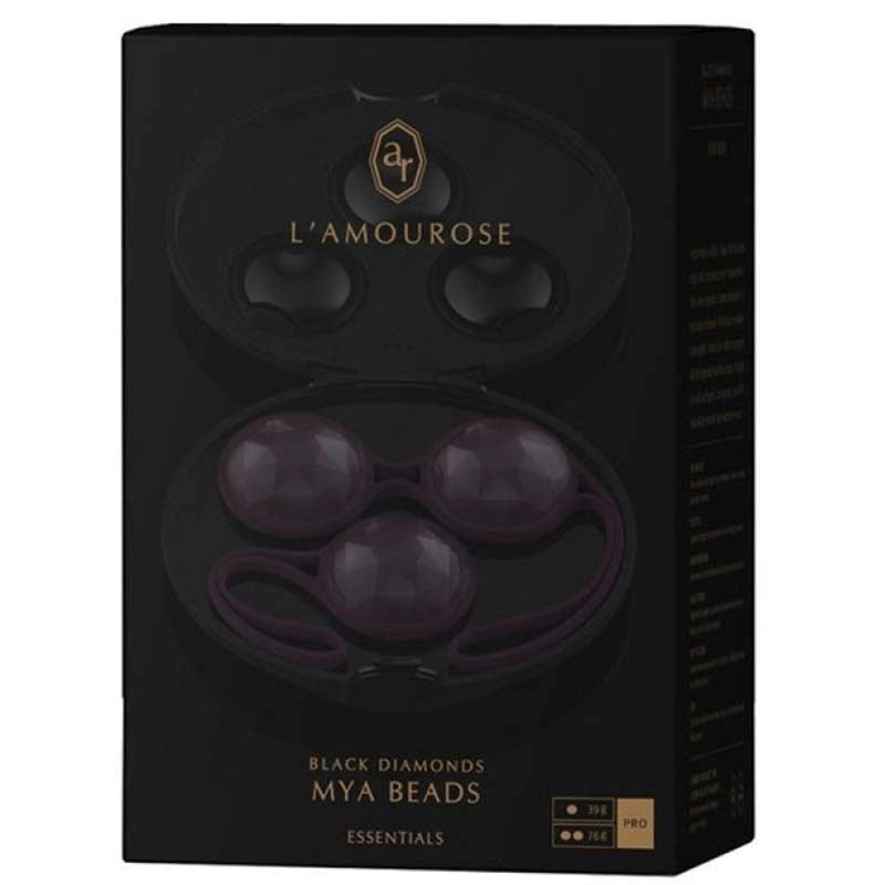 L'Amourose Mya Beads Plum - - Love Eggs and Kegel Exercisers