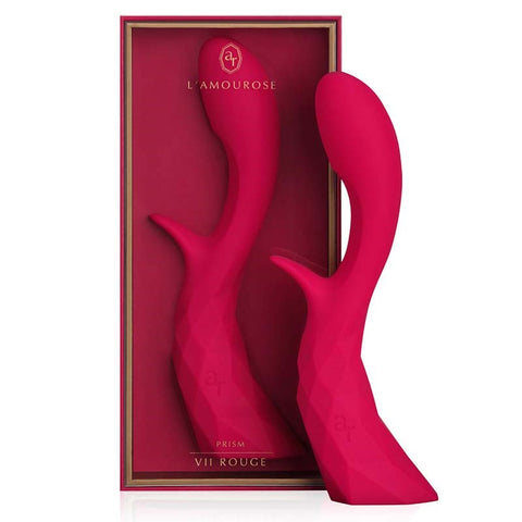 L'Amourose Prism VII Rouge - Rabbit Vibrators
