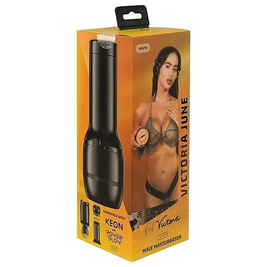 Lifelike Pleasure with Kiiroo Feel Victoria June Intimate Sleeve - Masturbators and Strokers